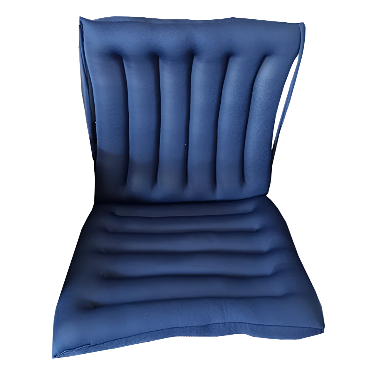 Cojín 2 en 1 respaldo/asiento relleno de microperlas