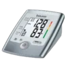 Baumanómetro Gris Digital de Brazo/Escritorio Hasta 42 cm con Medición de Pulso y Presión Arterial - Beurer