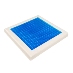 Alternative view of Cojín asiento memory foam con gel