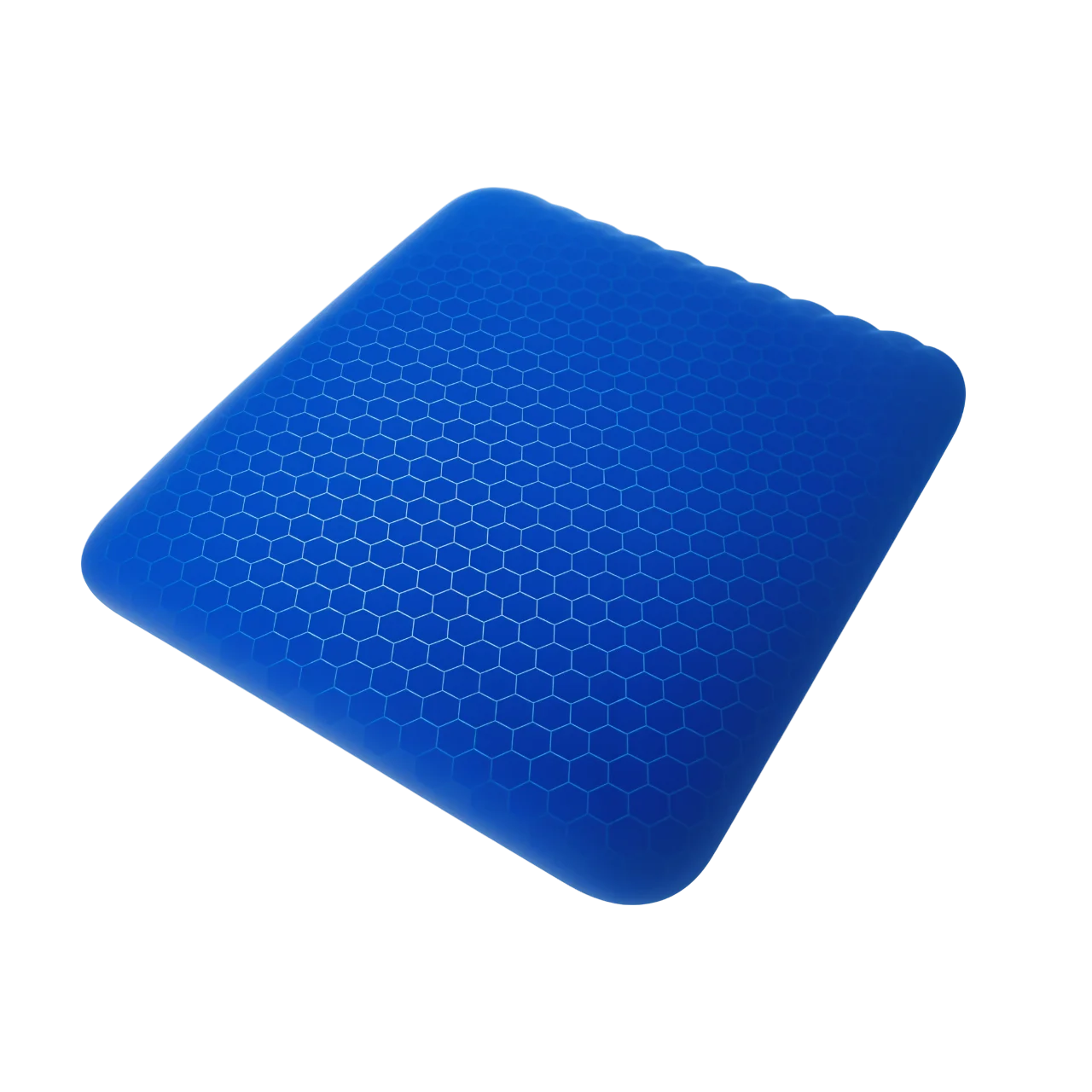 Cojín asiento portátil de gel con funda negra - Marca Super Confort - Imagen 2
