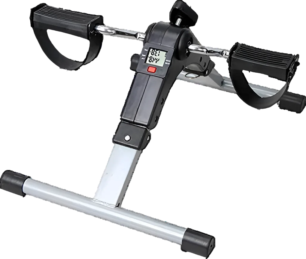 Pedalera Negra con Podómetro