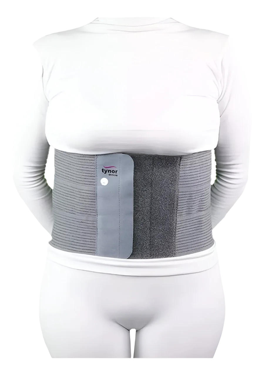 Reductor de Vientre con Cinturón Abdominal Gris
