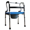 ANDADERA MULTIFUNCIONAL 5 EN 1 (ANDADERA FIJA RECIPROCA/SILLA DE BAÑO/CÓMODO/SOPORTE PARA WC/INCREMENTO PARA WC)