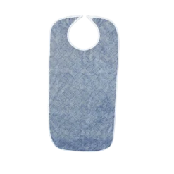 Babero Impermeable Azul para Adulto