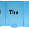 Pastillero Semanal 1 Toma al Día