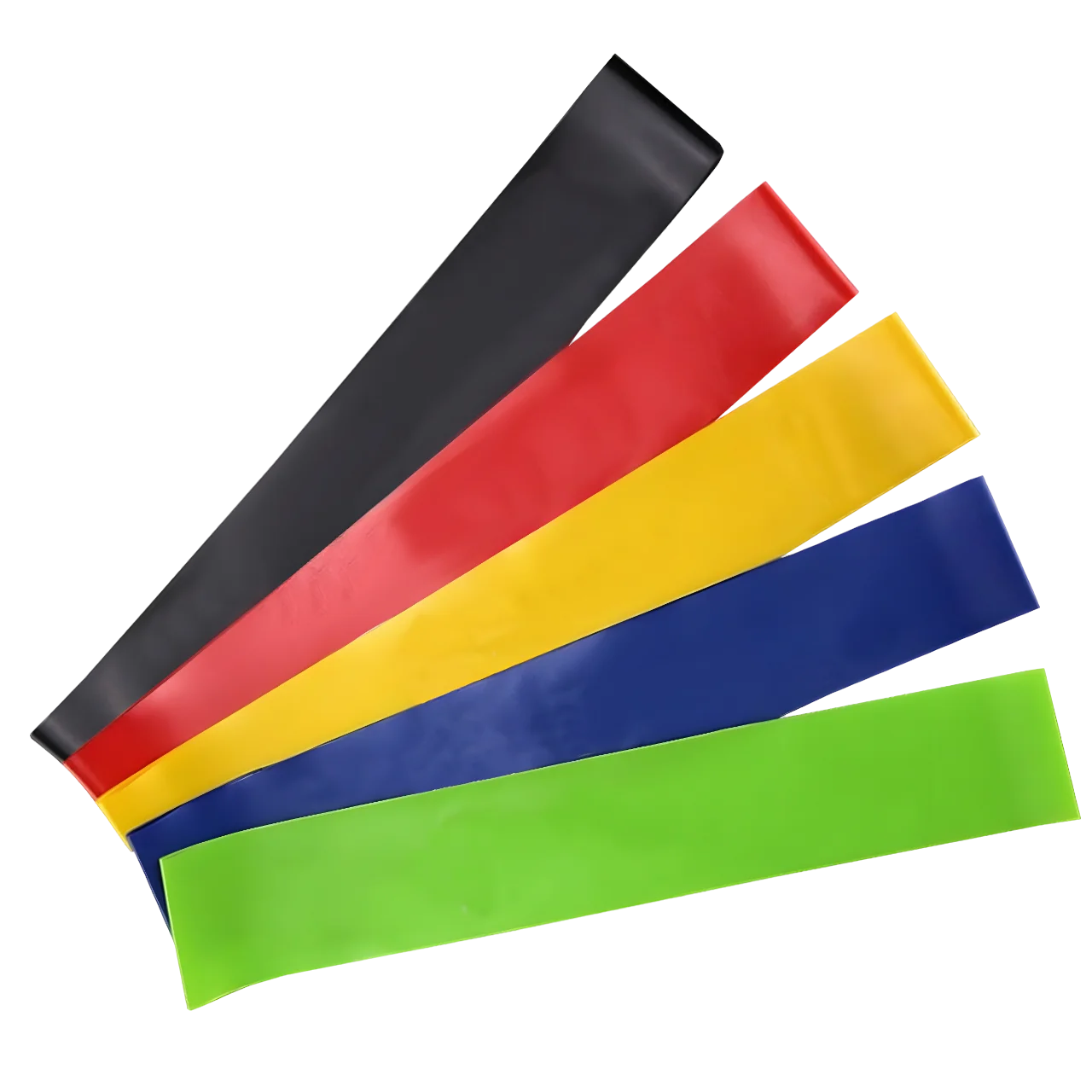 Kit de Ligas de Resistencia 5 Colores (Extra Ligero, Ligero, Medio, Duro, Extra Duro)