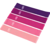 Kit de Ligas de Resistencia Rosas (Extra Ligero, Ligero, Medio, Duro, Extra Duro)