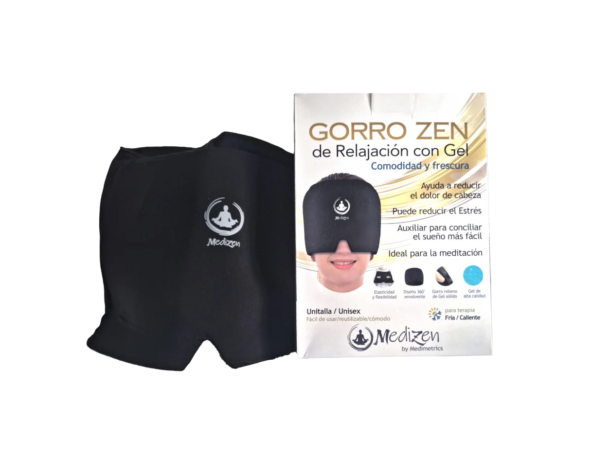 Gorro Zen de Gel Terapia Fría y Caliente