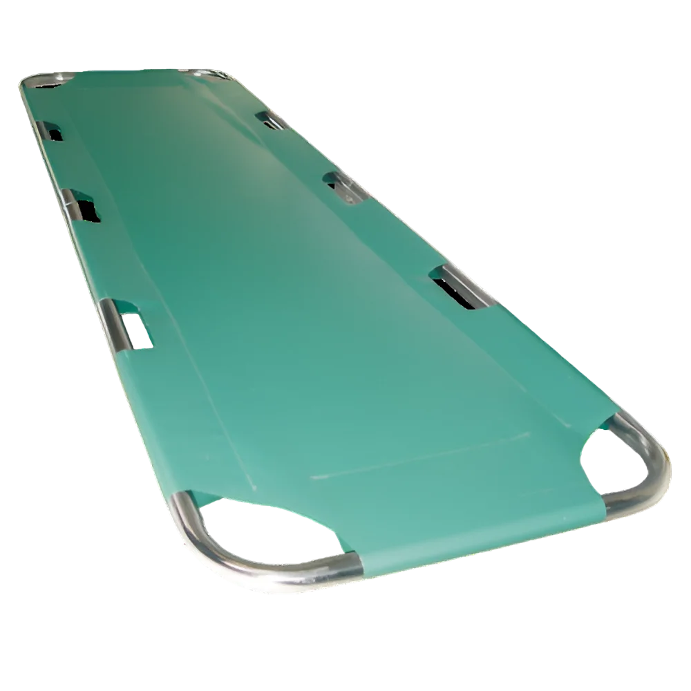 Camilla para Rescate Industrial Plegadiza con Lona Verde Cromada Reactiv