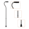 Bastón Cuello de Ganso de Aluminio