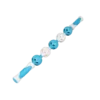 Barra Masajeadora Azul/Blanco 56 cm