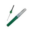 Aguja Vacutainer Verde 21G x 1 1/2" para Extracción Múltiple c/100Pz