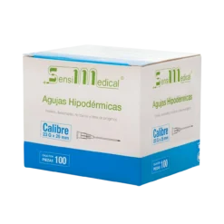 Aguja Hipodérmica Azul Desechable 23Gx25mm - Sensi Medical