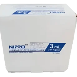 Jeringa DL 5 ML con Aguja 22X32 - Caja de 100 Piezas
