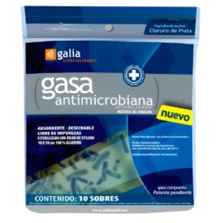 Bolsa de Gasa Antimicrobiana 10x10cm - 10pz